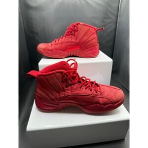 Nike Air Jordan 12 Retro Sneakers - Red - Size 8M